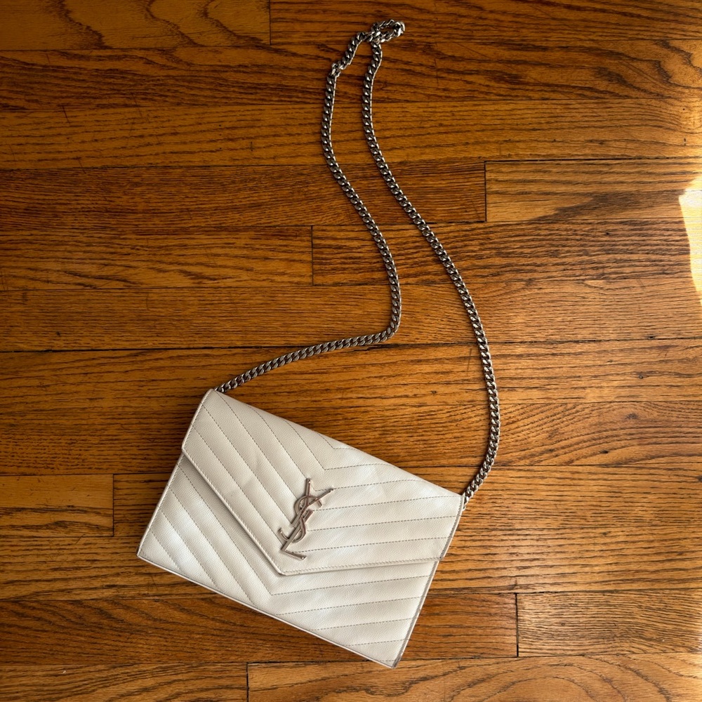 Saint Laurent // Classic Cassandre Chain Wallet